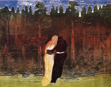  Edvard Pintura Art%C3%ADstica - Hacia el bosque II 1915 Edvard Munch